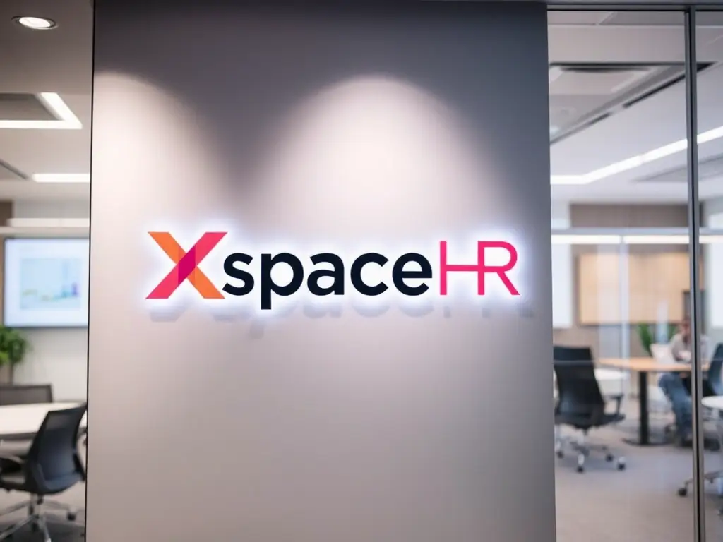 A modern and attractive company logo displayed prominently, symbolizing a strong employer brand.